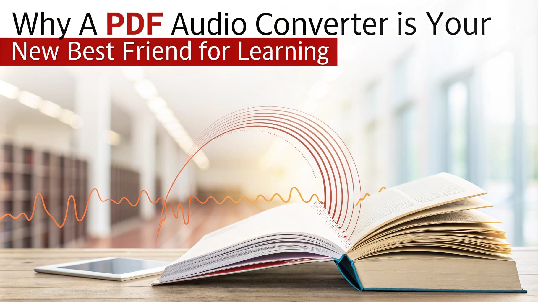 Why a PDF Audio Converter is Your New Best Friend for Learning